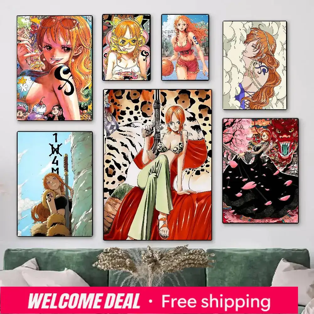 Resin Art Anime - 2026 1 Buah Poster Karakter Anime