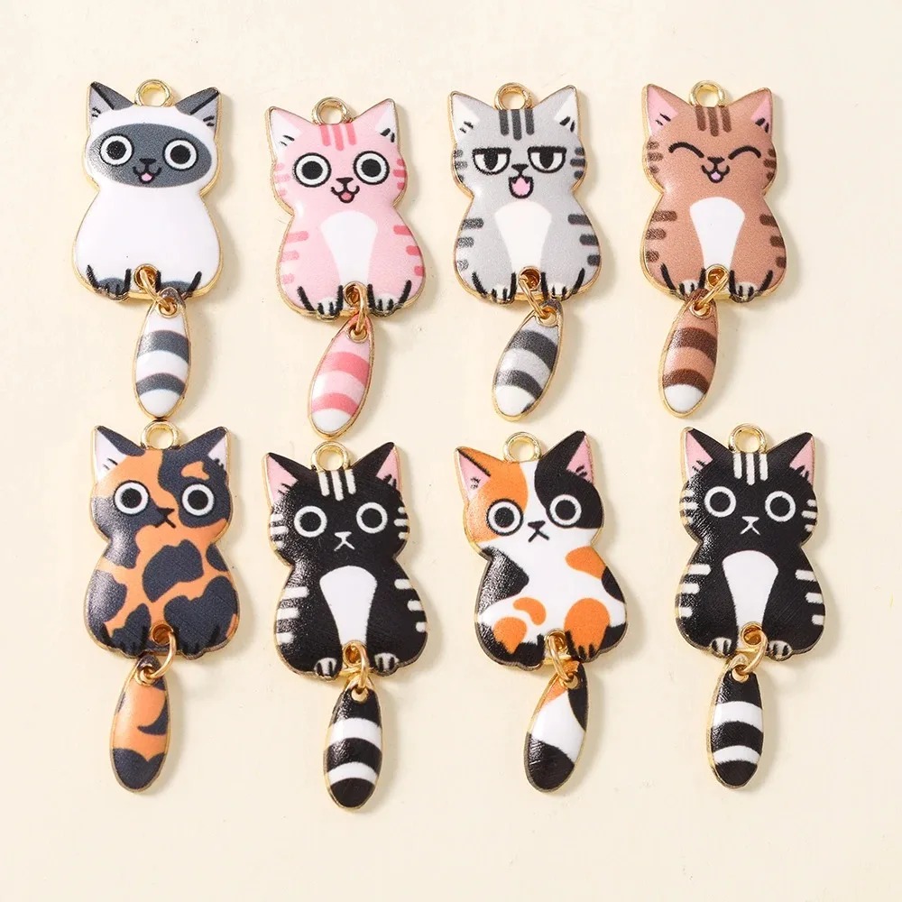 Resin Art Jewelry Kit - 10 Buah 16 × 39Mm Jimat