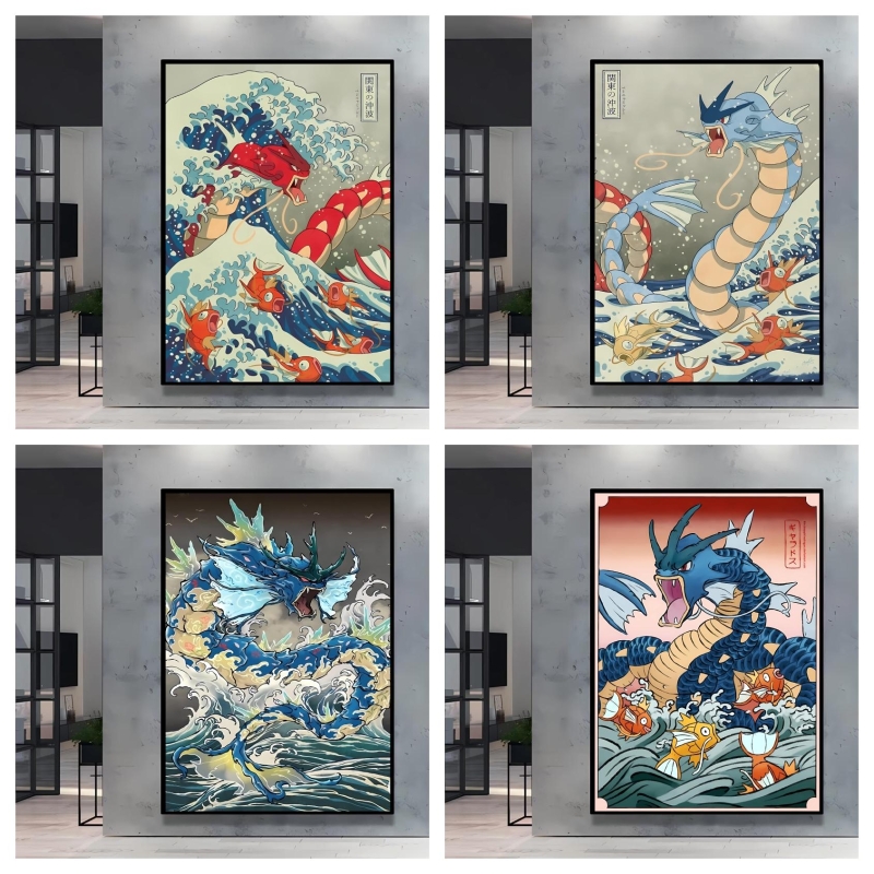 Resin Art Anime - Gambar Anime Klasik Jepang, Cetakan Poster