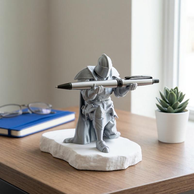 Resin Art Equipment - Tempat Pena Ksatria Resin Armor Abad