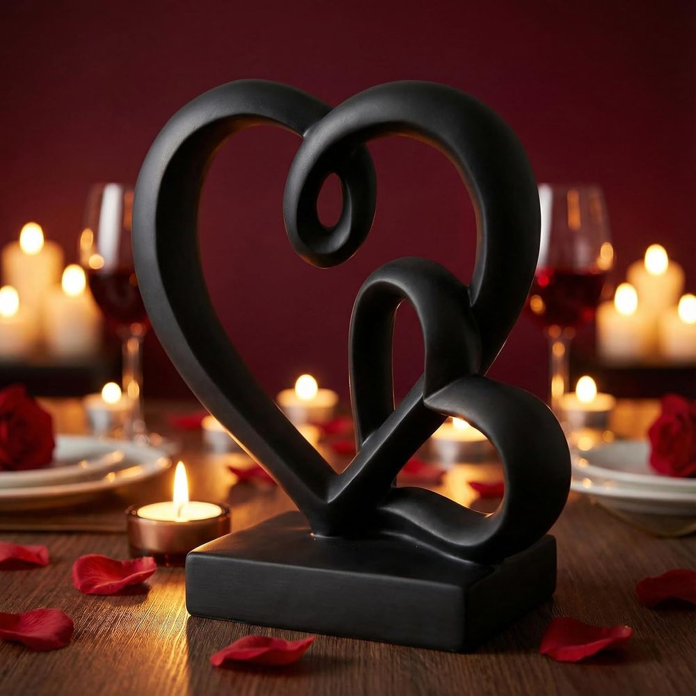 Resin Art Anniversary Gift - Hadiah Ulang Tahun Pernikahan - Patung