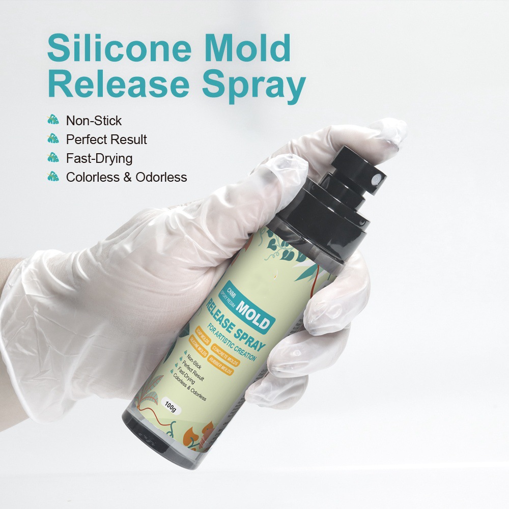Release Spray Silicone - Semprotan Pelepas Cetakan Silikon 4oz, Kuat,