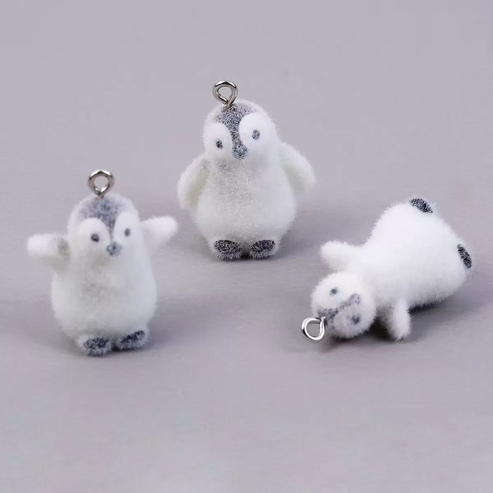 Resin Art Jewelry Kit - 5 pcs Gantungan Resin Bentuk Penguin
