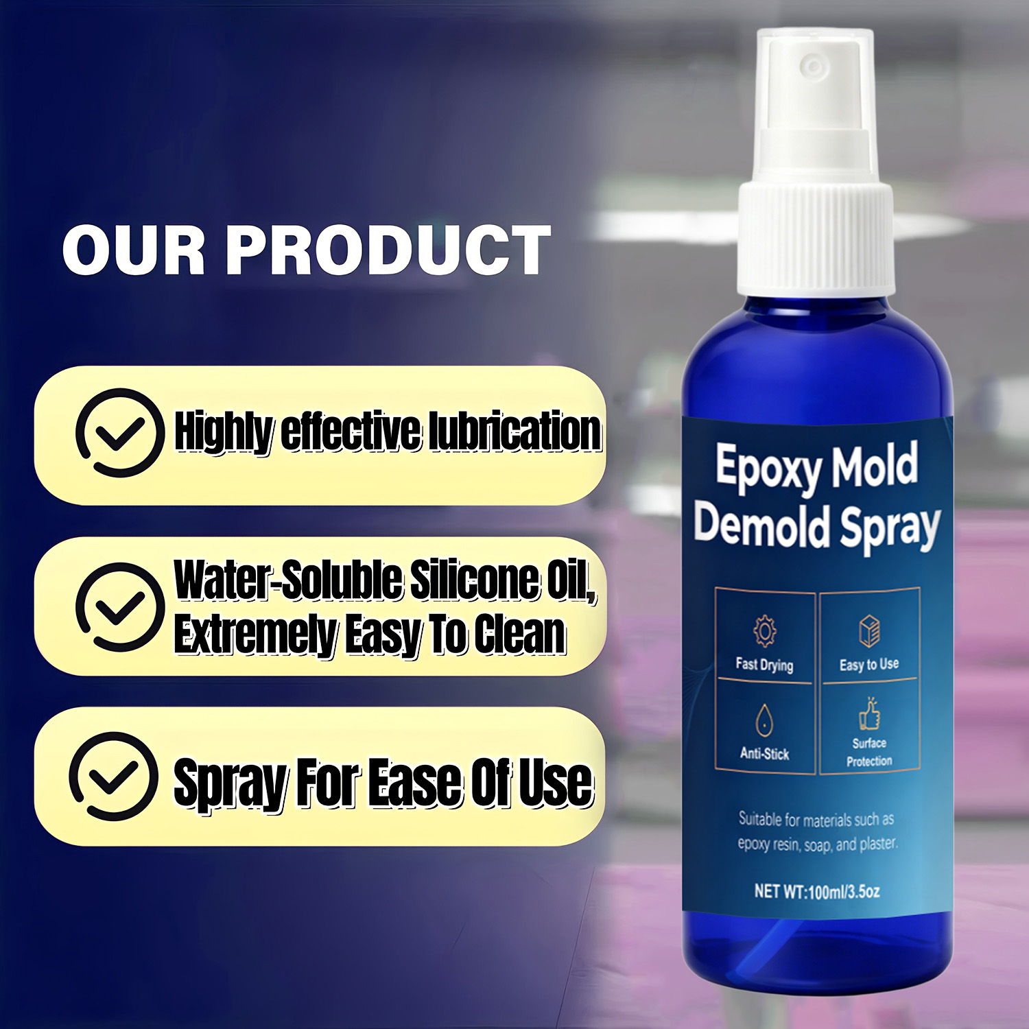 Semprotan Pelepas untuk Cetaka - Release Spray Silicone ulasan dan harga