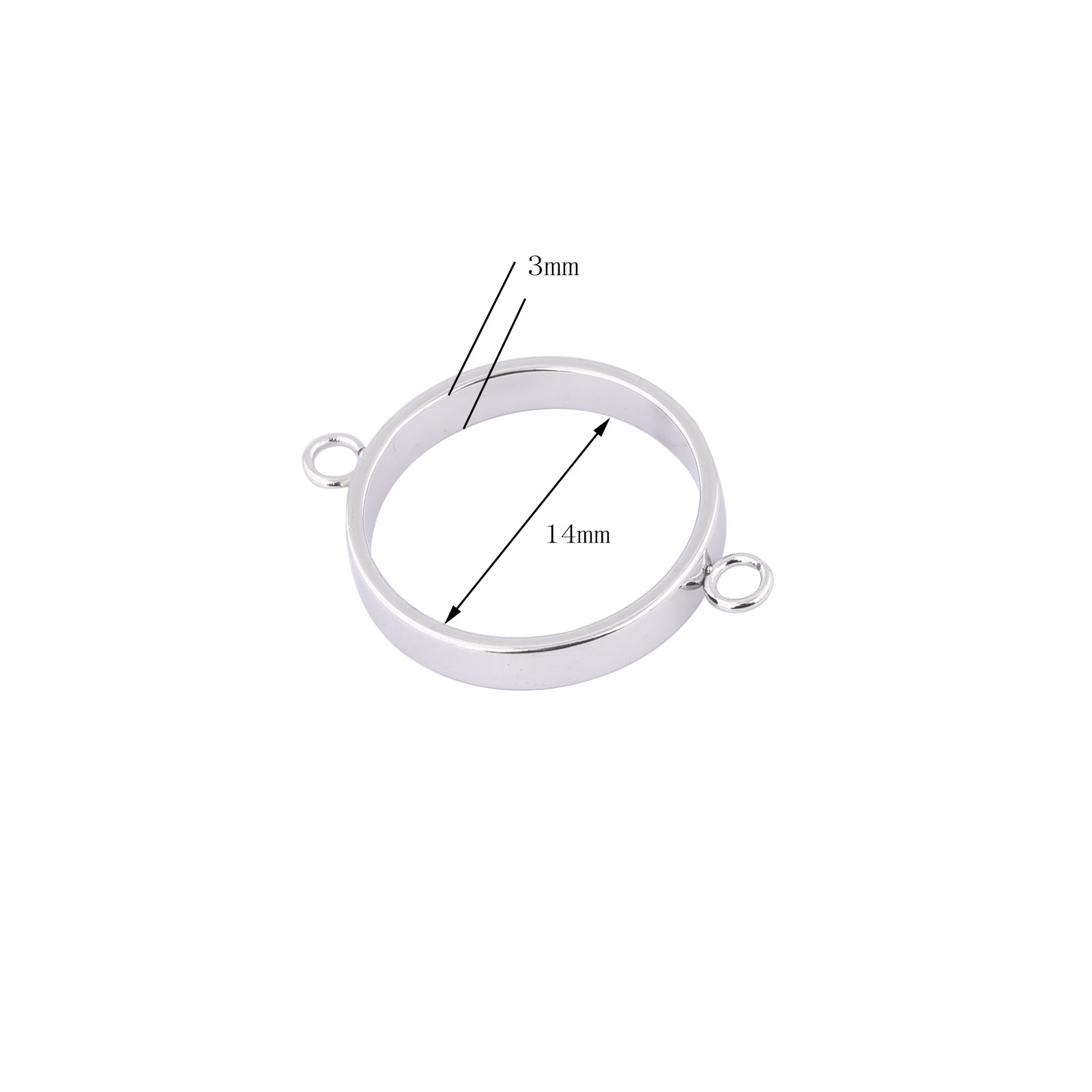 10 buah gelang Bezel terbuka b - Resin Art Jewelry Kit ulasan dan harga