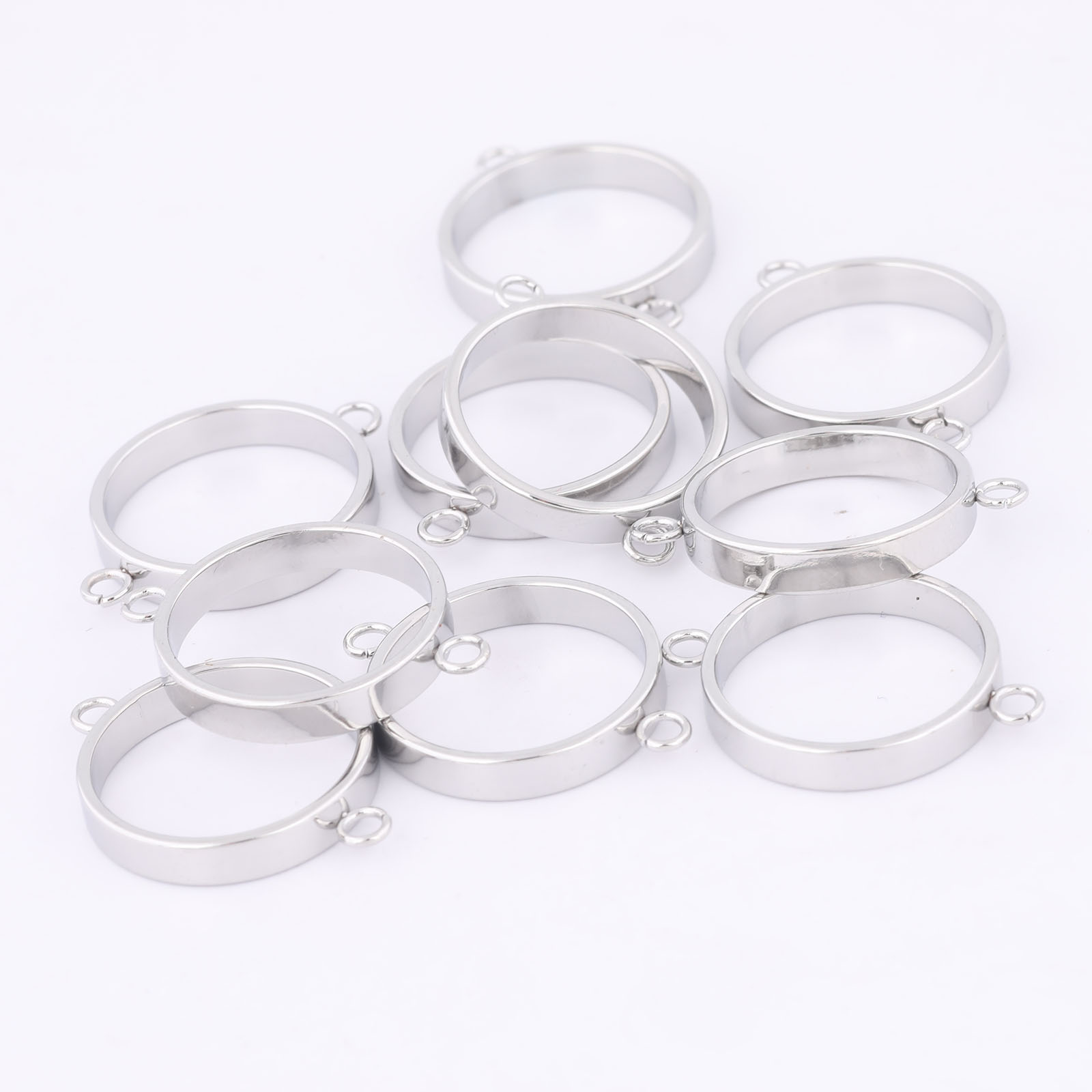 10 buah gelang Bezel terbuka b - Resin Art Jewelry Kit ulasan dan harga