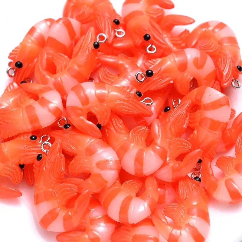 10 Buah Liontin Udang Lobster  - Resin Art Jewelry Kit ulasan dan harga
