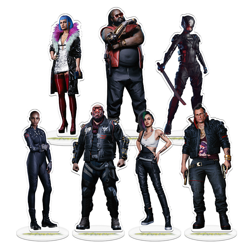 Cyberpunk 2077 V Game Merchand - Resin Art Anime ulasan dan harga
