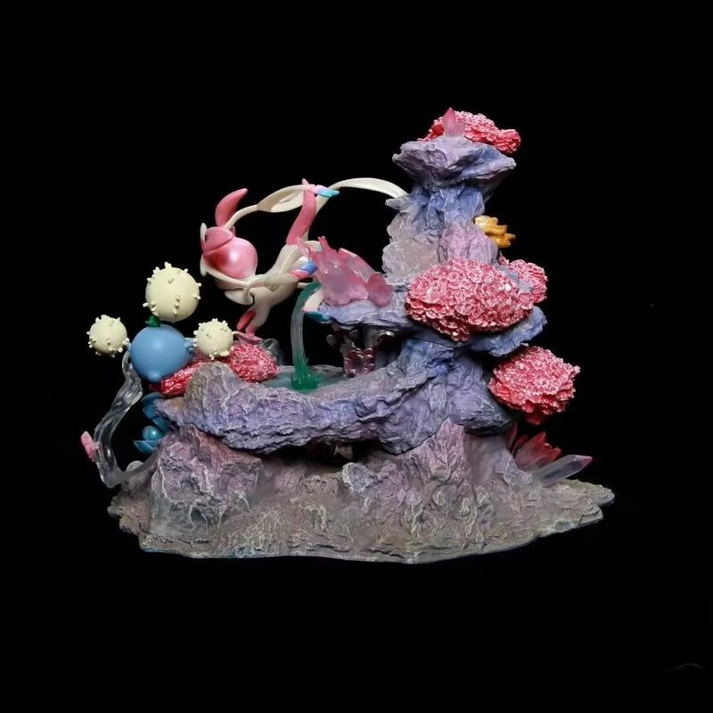 Figur GK Sylveon Shroomish Cla - Resin Art Anime ulasan dan harga