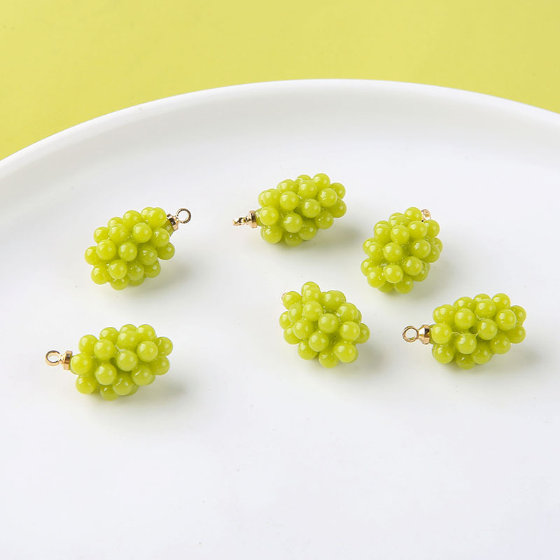 6pcs Gantungan Resin Anggur Ke - Resin Art Jewelry Kit ulasan dan harga