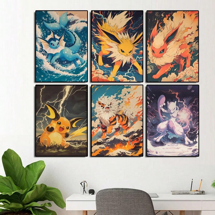 Anime Pokemon Raichu Mewtwo Fl - Resin Art Anime ulasan dan harga