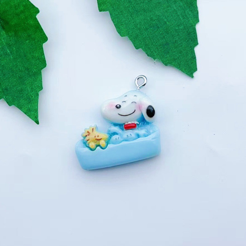 12 buah liontin anjing kartun  - Resin Art Jewelry Kit ulasan dan harga