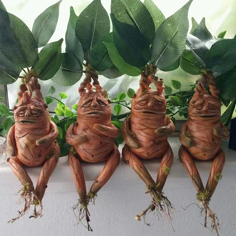 1 Buah Patung Resin Rumput Man - Resin Art Anniversary Gift ulasan dan harga