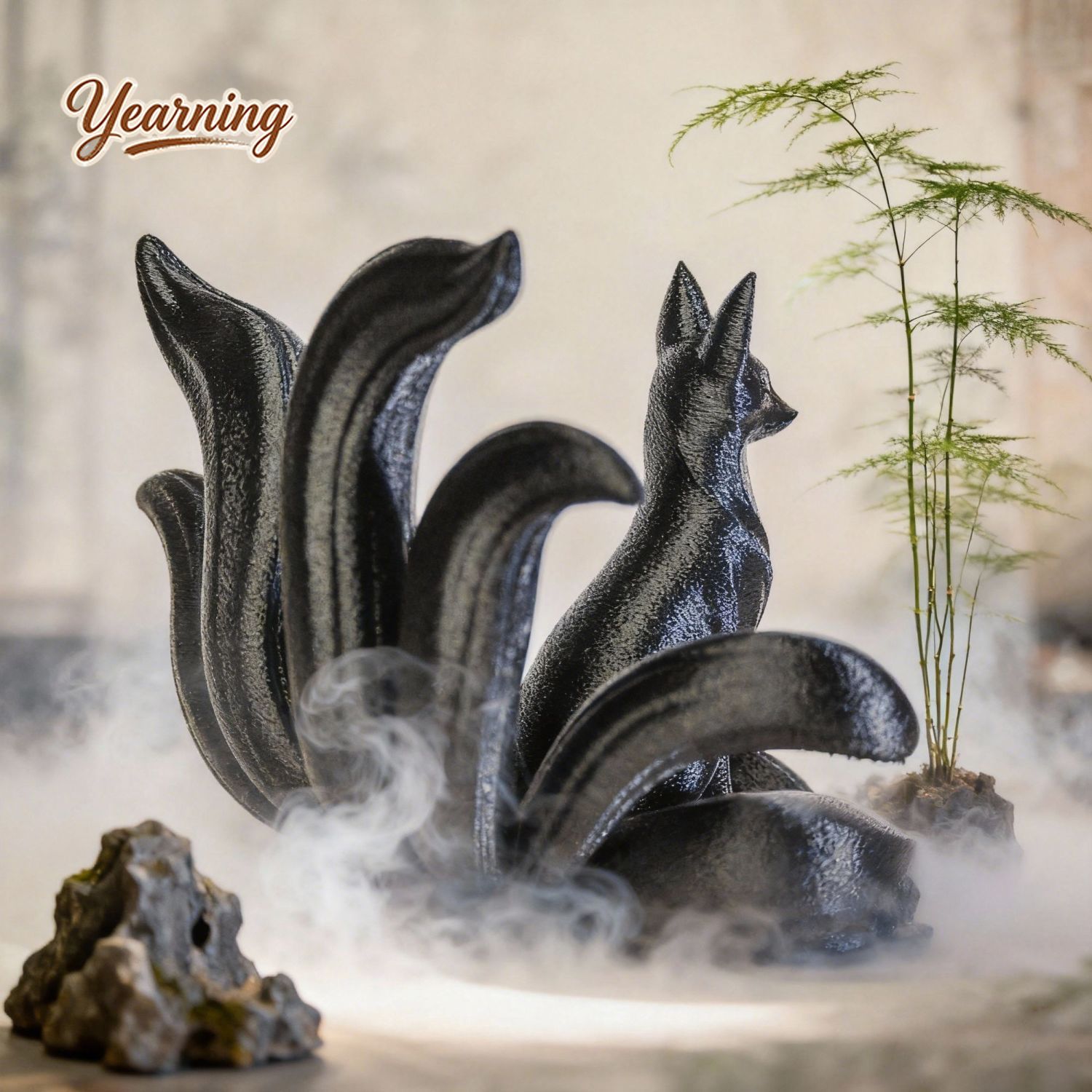 Ornamen Seni Minimalis Rubah S - Resin Art Anniversary Gift ulasan dan harga