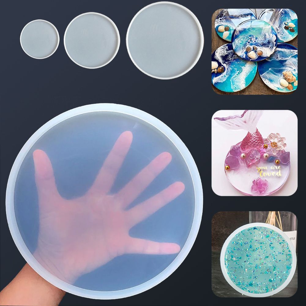Transparan seni cairan bulat C - Resin Art Equipment ulasan dan harga