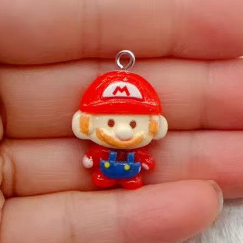 10 buah liontin kartun resin,  - Resin Art Jewelry Kit ulasan dan harga