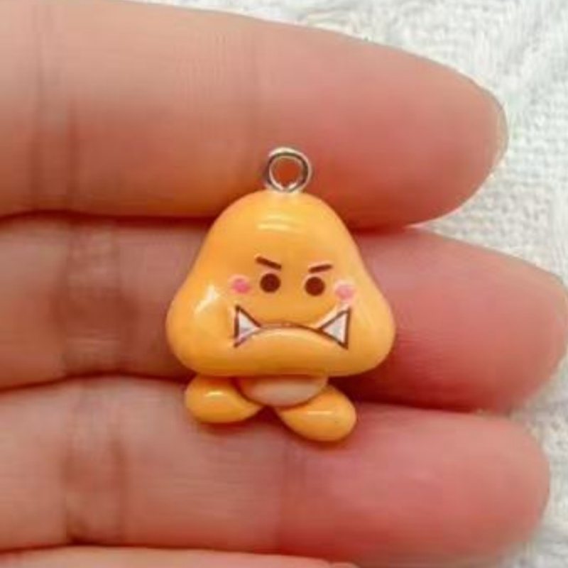 10 buah liontin kartun resin,  - Resin Art Jewelry Kit ulasan dan harga