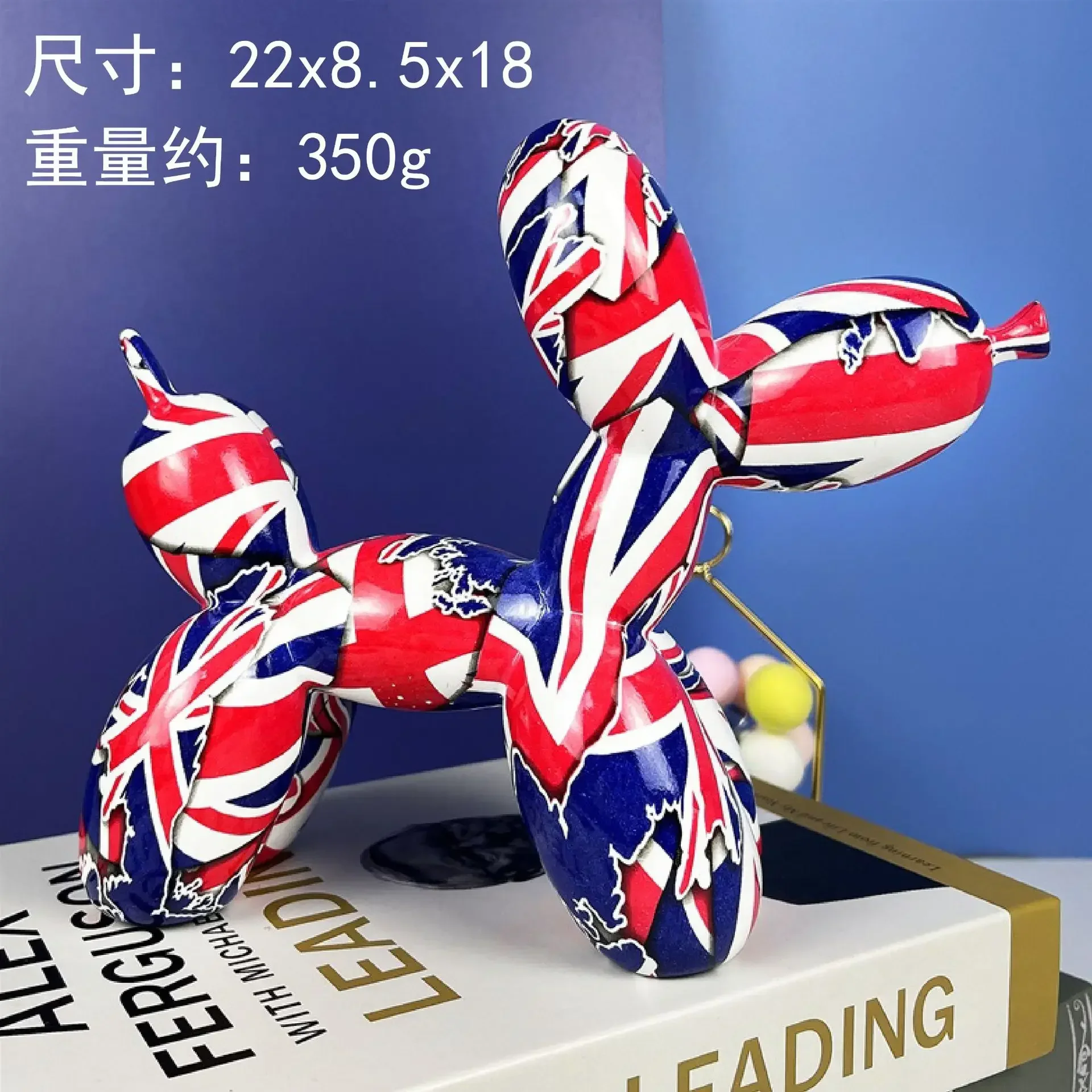 Patung anjing balon patung gra - Resin Art Gift For Birthday ulasan dan harga